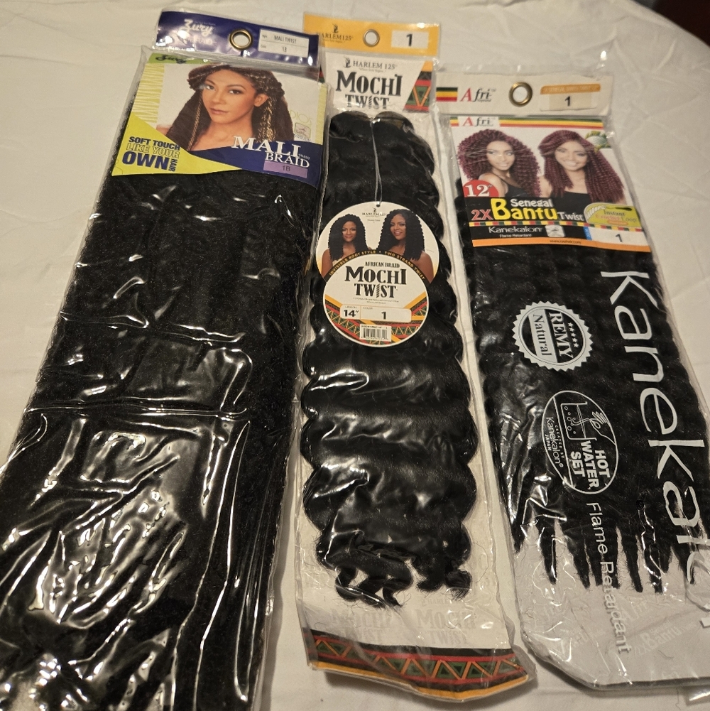 Various Crochet Hair